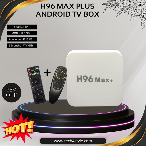 H96 Max Plus 8GB 128GB Android TV Box