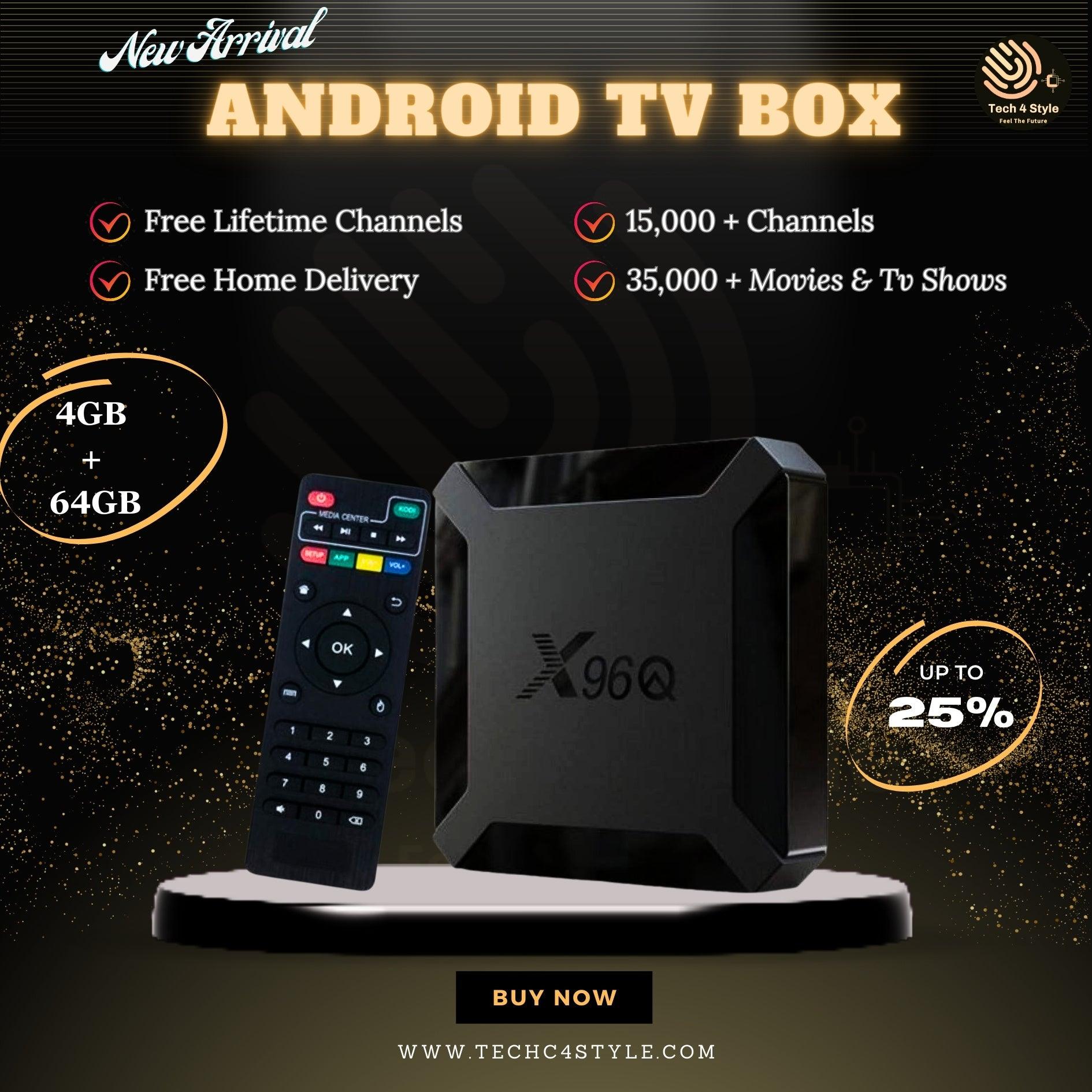 X96Q 4GB 64GB Android TV Box – Tech 4 Style