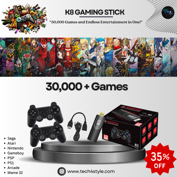 K8 30,000 Plus Gaming Stick