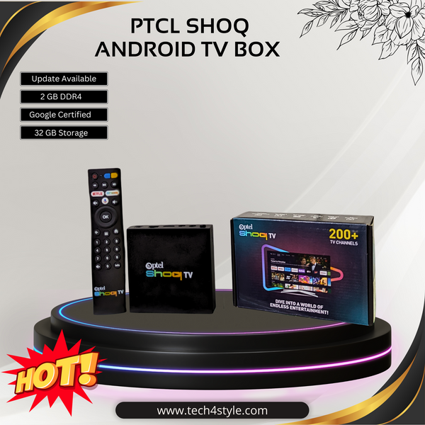 PTCL Shoq TV Android Box