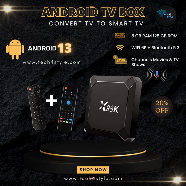 X98K 8GB 128GB Android 13