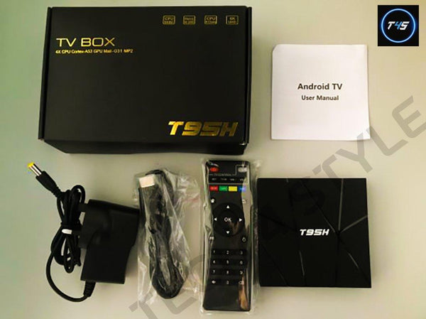 T95H 4GB - 64GB - 6K - Android Tv Box